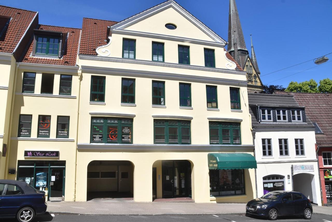 Fewo1846 - Atrium - Luxurioese Wohnung Mit 3 Schlafzimmern Und Balkon Im Stadtzentrum Flensburg Exterior foto